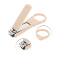 thumbnail image 3 of Unique Bargains 1 Pc Hangable Nail Clipper for Women for Men Coffee Color, 3 of 6