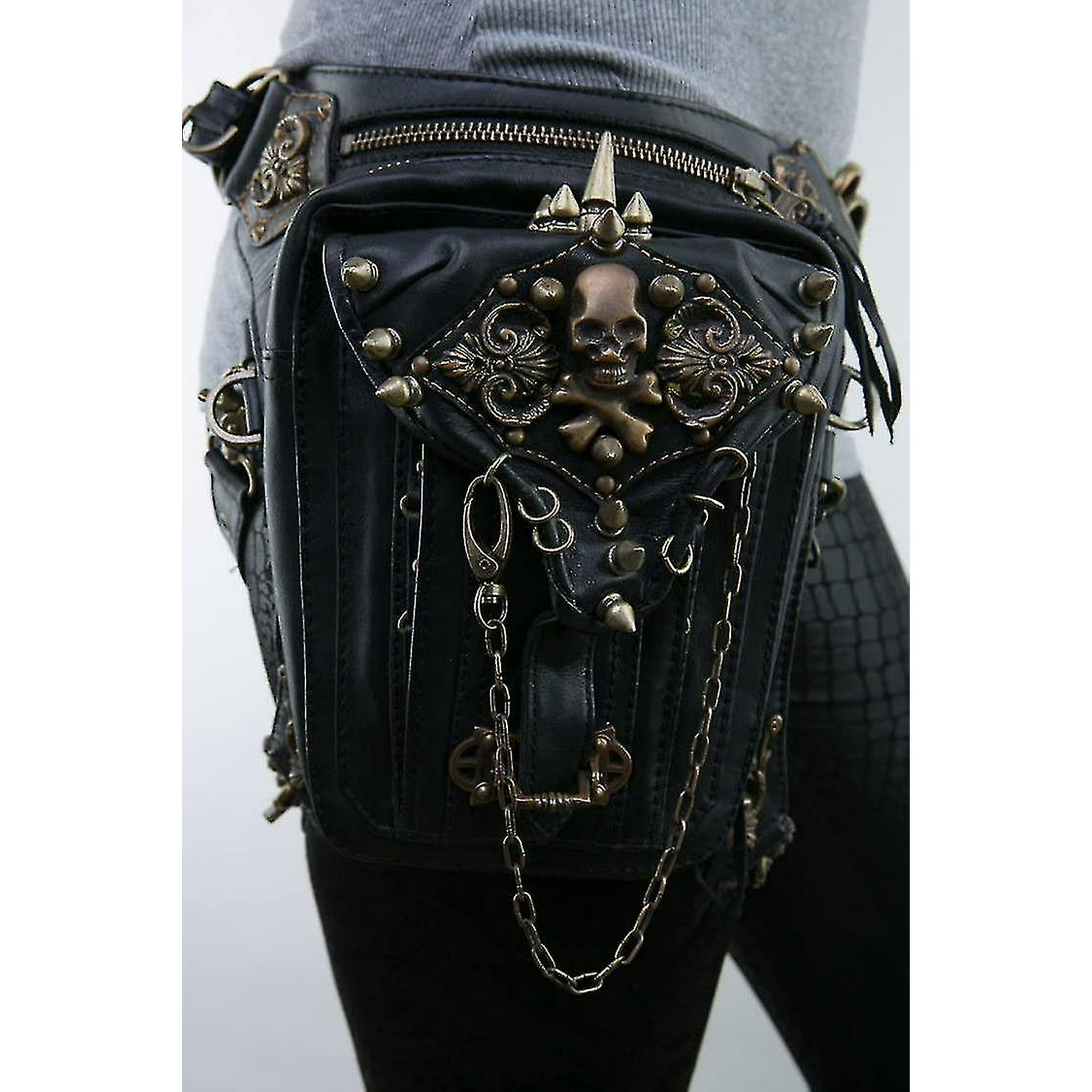 Shoulder Bag Vinta Gothic Retro Punk Waist Pack Shoulder Bag Handbag Leg Purse Walmart