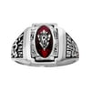 Personalized Women's Memory Class Ring available in Valadium Metals, Silver Plus, 10kt Gold Two-toned, 10kt Gold
