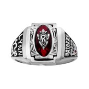Personalized Women's Memory Class Ring available in Valadium Metals, Silver Plus, 10kt Gold Two-toned, 10kt Gold