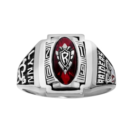 Personalized Women's Memory Class Ring available in Valadium Metals, Silver Plus, 10kt Gold Two-toned, 10kt Gold
