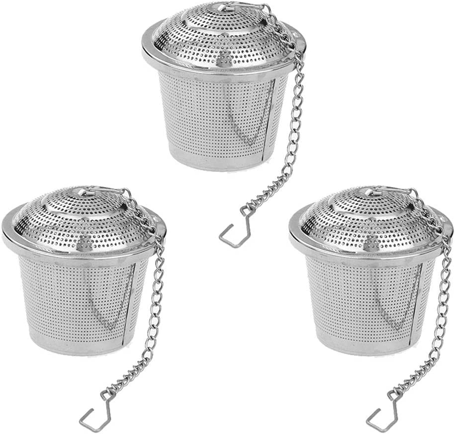 Set of 3 Tea Infusers, Loose Leaf Tea Infuser, Stainless Steel Tea
