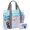 B-White, variant on KOITHOT Large Beach Bag Clear Waterproof Pool Tote Bag for Women with 10 Pockets and Pouch for Summer Vacation Beach Essentials