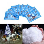 SnoWonder Instant Snow Fake Artificial Snow, Also Great for Making Cloud  Slime (180 Gallons)