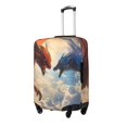 thumbnail image 2 of Fotbe Cloud Red And Blue Dragon Luggage Cover Protector,Suitcase Protector,Scratch and Dirt Resistant,Fits 18-32 Inch Luggage-X-Large, 2 of 9