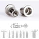 thumbnail image 2 of 165 Stainless Steel Rivet Nut, Nut Tool Flat Threaded Head Rivet Banmo, 2 of 2
