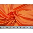 thumbnail image 1 of 10 Yard Lot Fabric Charmeuse Silky Bridal Satin Apparel Orange CS16, 1 of 2