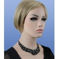 thumbnail image 2 of Faux Crystal Black Silver Tone Beaded Collar Choker Bib Necklace Adjustable Womens Jewelry, 2 of 4