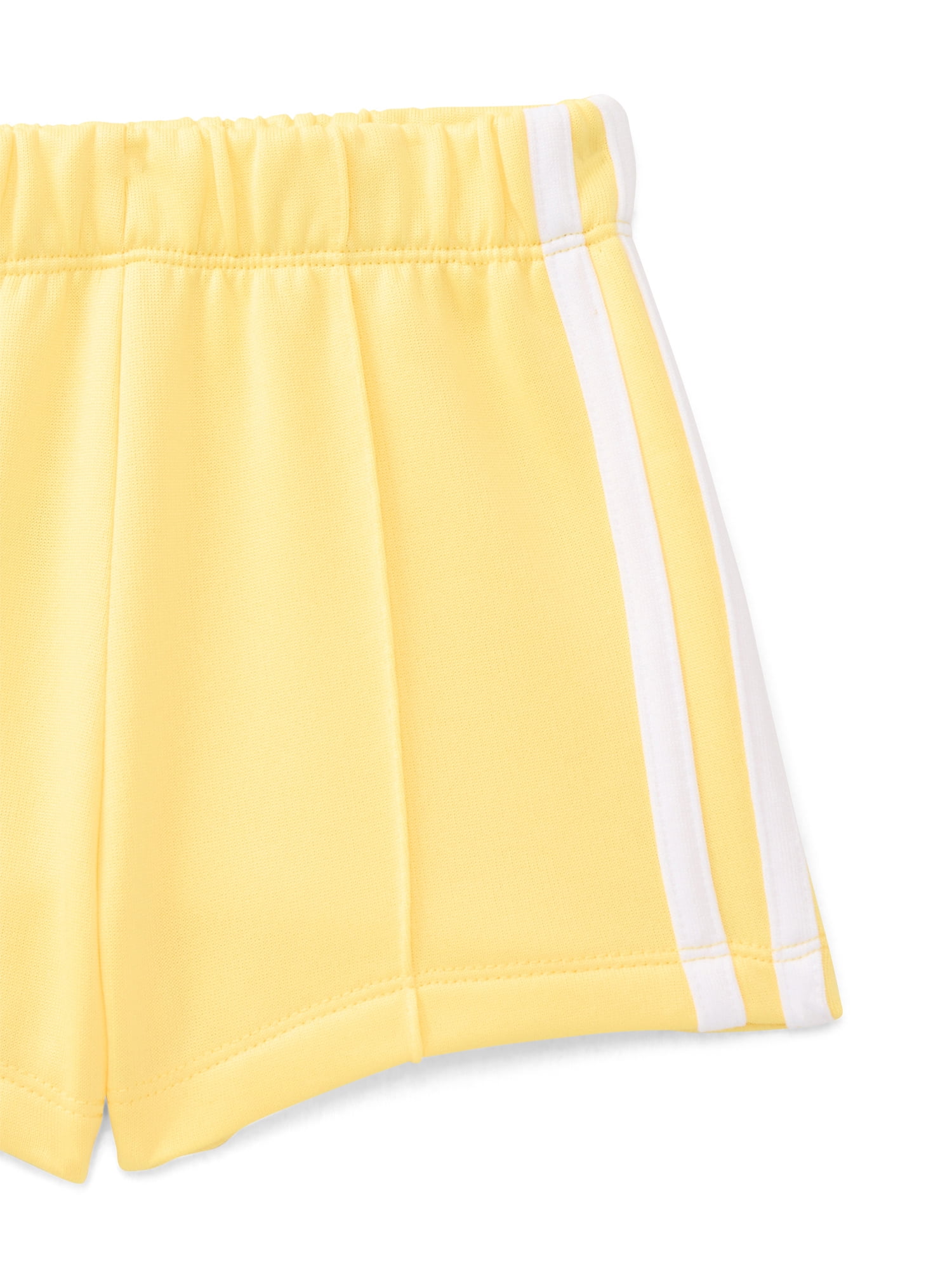 Wonder Nation Toddler Girls Athletic Shorts, Sizes 12M-5T
