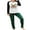 White Green Mom, variant on xiaxaixu Christmas Family Pajamas Matching Set, Long Sleeve Elk Letters T-shirt with Plaid Pants Sleepwear Loungewear