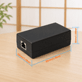 2-Pack Active Gigabit PoE Splitter Adapter with Multi-Size Tips, 5V/9V ...