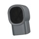 thumbnail image 2 of Calentador de escritorio Mini calentador de espacio pequeño Ventilador eléctrico sin hojas para habitación Oficina en casa Enchufe de EE. UU., Negro Yuarrent HA003276-01, 2 of 6