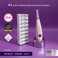 thumbnail image 3 of Beauty Sonicsmooth Dermaplane Razor for Women Face + Eyebrow trimmer Dermaplaning System - Peach Fuzz Remover - 8 Weeks of Dermaplaning Blades, 3 of 5