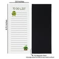 thumbnail image 5 of Inkdotpot Pack of 3 Magnetic Fridge To-Do List Notepads- Magnetic Memo Pads For Refrigerator-(50 Sheets Each)-LG, 5 of 7