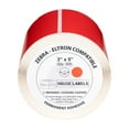 thumbnail image 2 of HOUSELABELS 3" x 5" Red Multipurpose Labels on 1" Core Compatible With Zebra and Rollo Printers, 12 Rolls / 300 Labels per Roll, 2 of 8