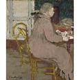 thumbnail image 2 of Édouard Vuillard 20x23 Black Ornate Framed Double Matted Museum Art Print Titled: Breakfast (1894), 2 of 5
