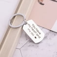thumbnail image 5 of Isvgxsz To My Man Keychain Gifts for Him, Birthday Valentine's Day Chrismas Anniversary Jewelry for Husband Boyfriend from Wife Girlfriend, Engagement Gift for Fiance, 5 of 6