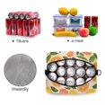 thumbnail image 4 of FORMRS Reusable Lunch Bag for Work School Leakproof Insulated Cooler with Adjustable Shoulder Strap, Beige Citrus Leaves, 4 of 6