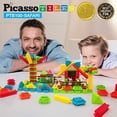 thumbnail image 1 of Building Blocks PicassoTiles PTB100, tema Safari, 100 unidades, 1 of 1