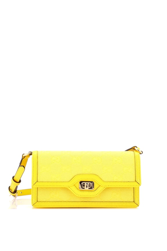 Pre-Owned Luce Shoulder Bag GG Canvas Mini By Rebag