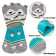 thumbnail image 2 of Calcetines de animales para mujer TANGJMXG divertidos de algodón talla 6-9, 2 of 5