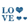 thumbnail image 1 of Under 10 Wall stickers Acrylic Love Mirror Sticker Bedroom Living Room Removable Wall Sticker, 1 of 3