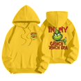 thumbnail image 2 of MIARHB Sudadera con capucha Grinch para mujer, talla grande, moda femenina, jersey ligero de manga larga con bolsillos, sudadera con capucha con estampado navideño, 3XL, 2 of 4