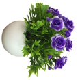thumbnail image 3 of Artificial Potted Flower Plastic Fake Flower Pot Table Simulation Bonsai Home Decoration, 3 of 10