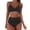 Black, variant on MSJUHEG Bathing Suit for Women,2 Piece Bathing Suits for Women,Two Piece Swimsuit,Peplum Swimsuits for Women,Tummy Control Swimsuits for Women,Sporty Two Piece Swimsuits,2 Piece Bikini Set Black L