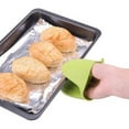 thumbnail image 4 of Oleegame Gants d'Isolation en Silicone pour Four à Micro-Ondes de Cuisine 2 Pcs Gants Isolés pour Four en Silicone Vert, 4 of 5