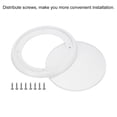 thumbnail image 4 of 2pcs 5" Grill Mesh Decorative Circle Woofer Guard Protector Cover Parts White, 4 of 5