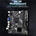 thumbnail image 2 of Placa Base De Computadora H61M M-Atx Dual Channel Ddr3 16G Usb 2.0 Sata2.0 Soporte De Placa Base Para Lga1155 I7 / I5/3 Intel Series Cpu sonducket EL012883-00, 2 of 6