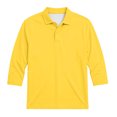 thumbnail image 5 of Crunowin Boys And Girls School Uniform Polo Collar Shirt Spring Fall Quick-Dry Kids Casual Tops Yellow Size 14, 5 of 9