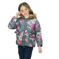 thumbnail image 5 of ANINEO Kids Coat Winter Baby Jacket Girls Hooded Print Toddler Outwear Zipper Windproof Warm Thick Girls Coat Jacket, 5 of 7
