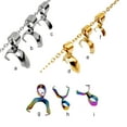 thumbnail image 3 of Youkk Necklace Pendant Clasp Replacement Ball Connector Pinch Clips Findings DIY Crafting Jewelry Making Spare Parts Colorful Small, 3 of 6