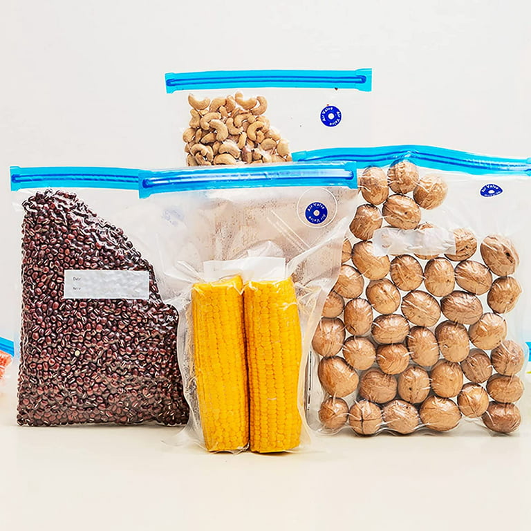 5PCS Reusable Vacuum Food Storage Zipper Bags for Electric