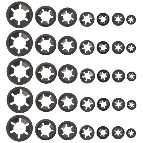 Retaining Ring Washer Washer Washers Flower Ring Bearing Push Fasteners Plum Assortment Clamp Clips Lock Flat