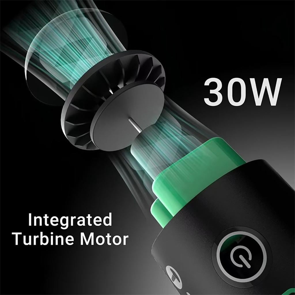 hejhncii Compressed Air Duster For Computer Keyboard 30W USB Charging Electric Cordless