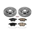 thumbnail image 3 of PowerStop Front Stock Replacement Brake Pad and Rotor Kit Fits: LAND ROVER VOLVO Select Models KOE5608, 3 of 8