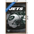 thumbnail image 3 of NFL New York Jets - Helmet 16 Wall Poster, 22.375" x 34" Framed, 3 of 6