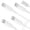 White, variant on CEORPER 4-Way USB to Type-C/Micro Charging Cable Portable 1 in 4 Out Multi-port Cord