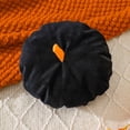 thumbnail image 5 of WIBACKER Newborn Baby Boys Girls Halloween Pumpkin Hooded Costume Infant Sleeveless Romper & Hat Costumes Set Photo Shoot Costumes, 5 of 9