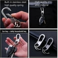 thumbnail image 3 of Durable Key Clip, Solid Construction With Hook Compatibility For Jeans And Belts Offering Heavy Duty Support Without Excess Weight, 3 of 5