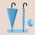 thumbnail image 5 of 24 Bone Long Handle Umbrellas Reinforcement Windproof Parasols All-weather Umbrellas for Rainy Day, 5 of 5