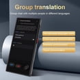 thumbnail image 4 of S35 Instant Voice Translator Portable Language Translator in Real-Time Smart Translator Supports 12 Offline Languages, 4 of 6