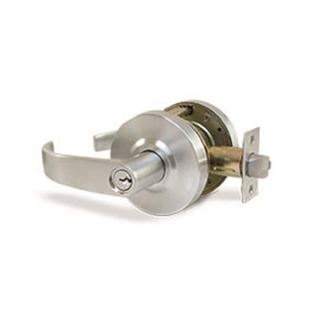 Jako Door Lock Storeroom- Matte Chrome - Zamak