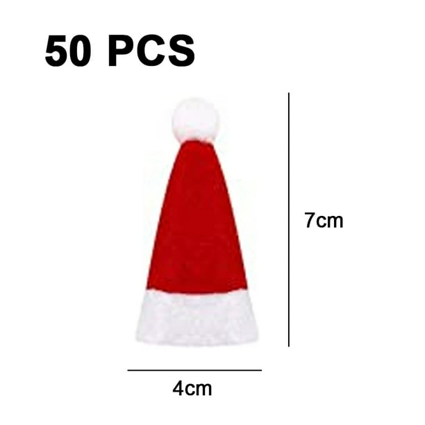 Mini christmas santa sale hats
