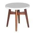 thumbnail image 3 of Serena End Table With Cherry Base and White Silverstone top, 3 of 5