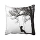 thumbnail image 1 of Funda de Almohada ABPHQTO Niño Negro Niña Columpio Bajo El Árbol 40x40 cm, 1 of 1