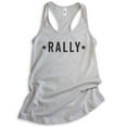 thumbnail image 1 of Rally Tank Top, Ladies Racerback Tank Top, Sports Fan Tank, Tailgate Tank, College Football Tank, Silver Gray, X-Large, 1 of 1